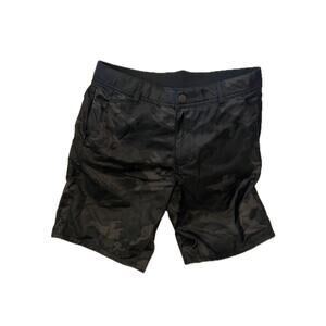 George Camo Flat Front Chino Shorts Mens 34x8